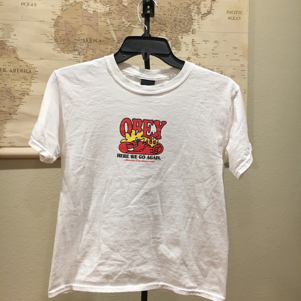OBEY DEVIL TEE SHIRT